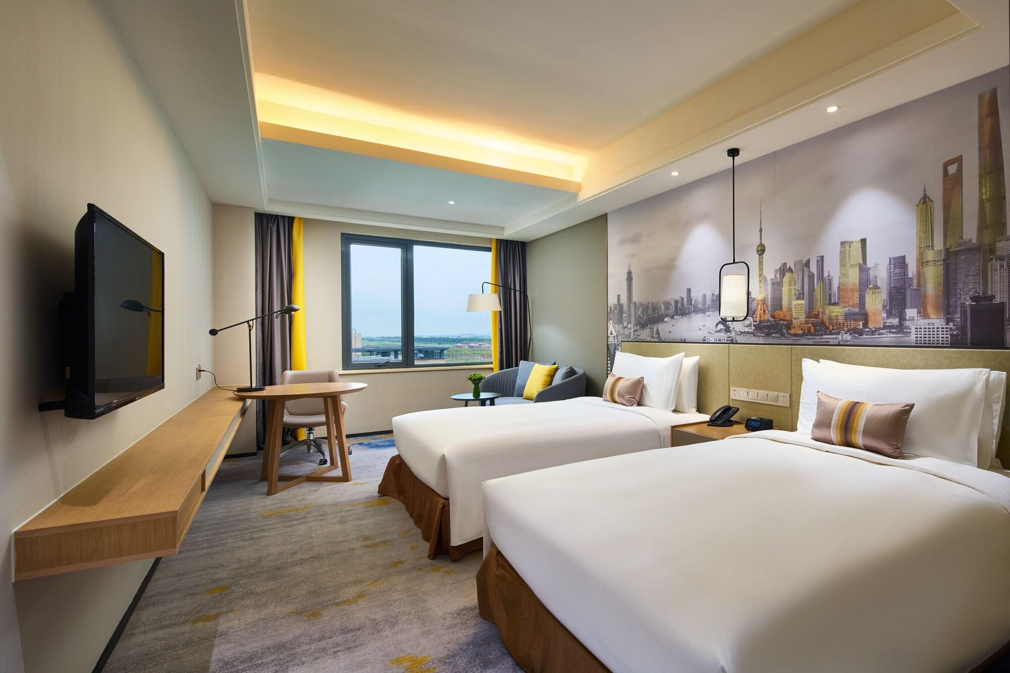 The Qube Hotel Shanghai Sanjiagang - Offer Pudong International Airport And Disney Shuttle Exterior foto